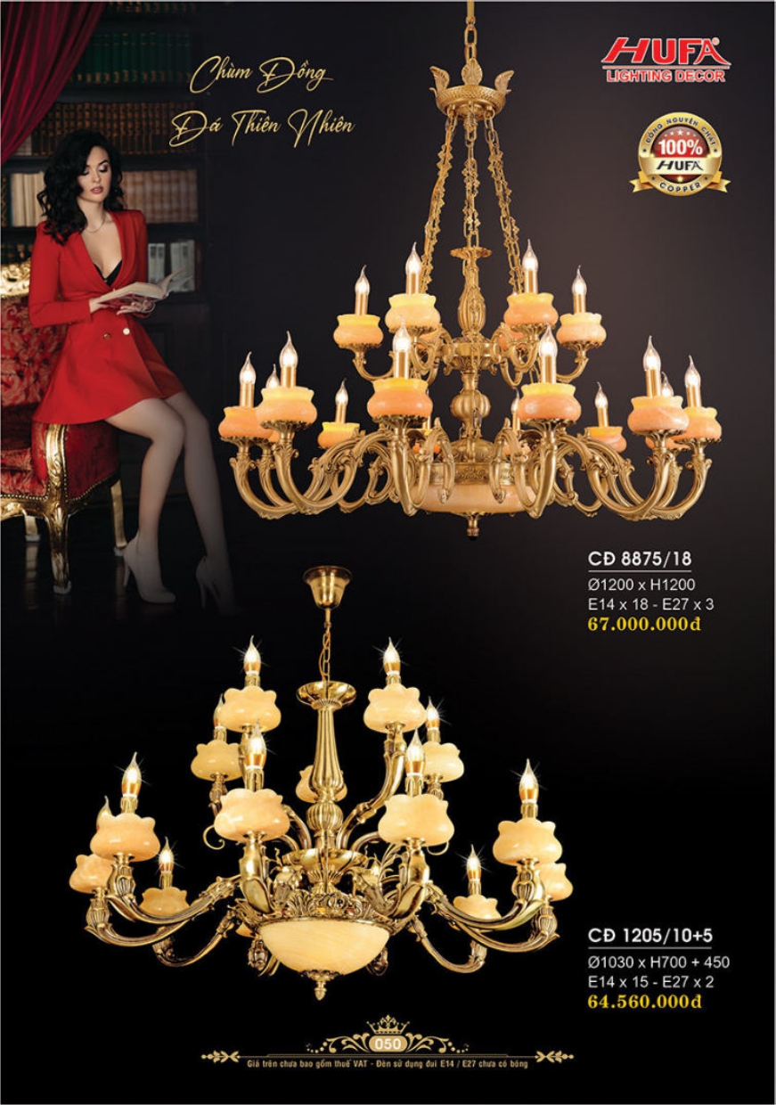 Bảng giá đèn trang trí HUFA